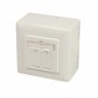 Logilink | NP0006A Wall Outlet | Pure White | Metal die-cast housing with strain relief - 3